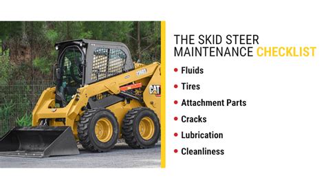 skid steer maintenance schedule|skid steer o&o cost.